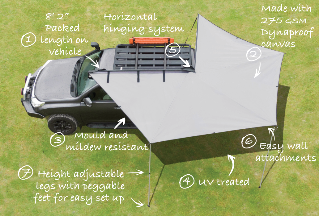 Outbound Rapid Wing 4 Awning